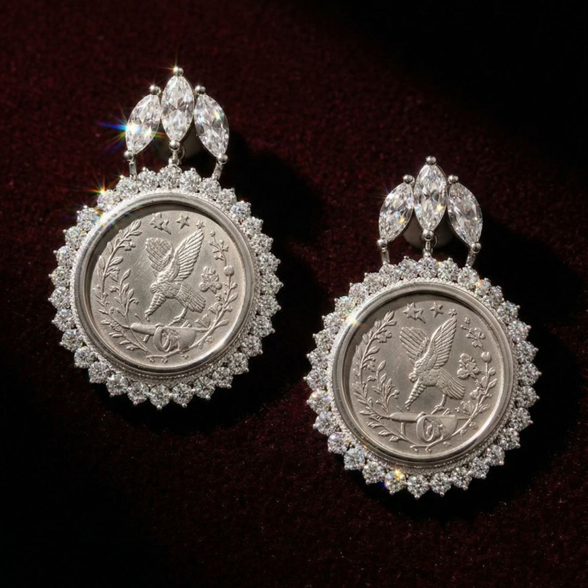 Half Lira Earings